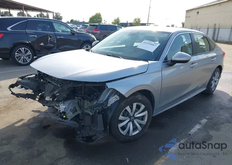 2023 Honda Civic Lx z USA, uszkodzony, nr VIN 2HGFE2F22PH539548